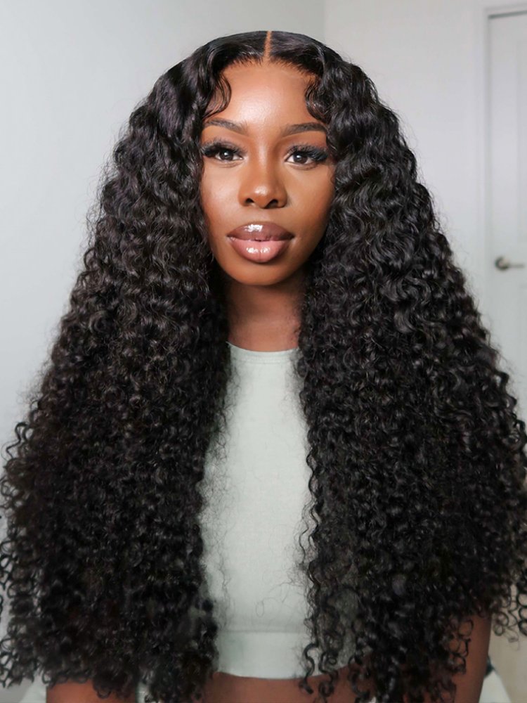 Long Curly 13x6 Lace Front Wigs With Deep Part – Hair